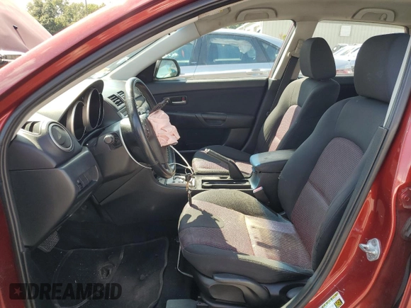 2006 Mazda 3 S Sport with VIN JM1BK144161527909, listed as a Copart auction lot 68006044 with 257,196 mi miles and Salvage Title. Bid and sale history available at DreamBid. Image 7.