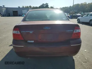 2006 Ford Five Hundred Limited with VIN 1FAHP28146G178975, listed as a Copart auction lot 77398814 with 171,591 mi miles and Salvage Title. Bid and sale history available at carsss.com. Image 6.