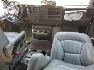 2014 GMC Savana Cargo Van Upfitter with VIN 1GDS7DC48E1164054, listed as a Copart auction lot 52157884 with 0 mi miles and Salvage Title. Bid and sale history available at carsss.com. Image 8.