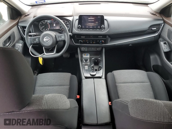 2021 Nissan Rogue S with VIN 5N1AT3ABXMC847525, listed as a Copart auction lot 53042965 with 26,775 mi miles and Clean title. Bid and sale history available at DreamBid. Image 8.