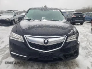 2016 Acura MDX w/Tech with VIN 5FRYD4H47GB017913, listed as a Copart auction lot 44763195 with 133,308 mi miles and Salvage Title. Bid and sale history available at carsss.com. Image 5.