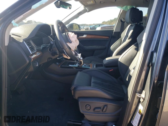 2022 Audi Q5 S line Premium Plus with VIN WA1EAAFY7N2050583, listed as a Copart auction lot 49108475 with 34,090 mi miles and Salvage Title. Bid and sale history available at DreamBid. Image 7.