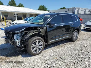 2023 Cadillac XT6 AWD Premium Luxury with VIN 1GYKPFRS2PZ162059, listed as a Copart auction lot 63882963 with 6,567 mi miles and . Bid and sale history available at DreamBid. Image 1.