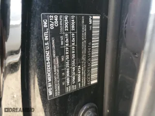 2012 Mercedes-Benz R-Class R 350 BlueTEC with VIN 4JGCB2FE6CA149416, listed as a Copart auction lot 68062084 with 81,941 mi miles and Salvage Title. Bid and sale history available at carsss.com. Image 12.