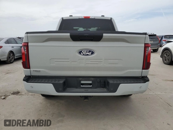 2024 Ford F-150 STX with VIN 1FTEW2KP7RKE61336, listed as a Copart auction lot 48214315 with Not Provided miles and Salvage Title. Bid and sale history available at carsss.com. Image 6.