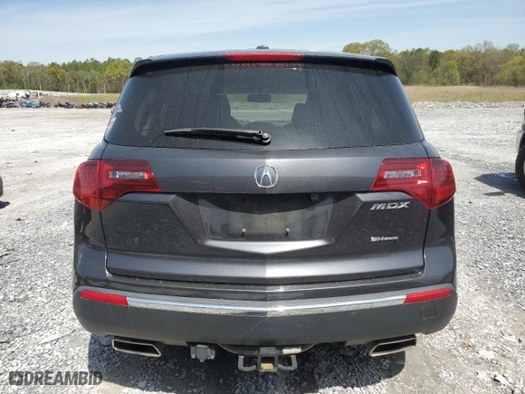 2013 Acura MDX with VIN 2HNYD2H26DH516870, listed as a Copart auction lot 50771725 with 90,671 mi miles and Salvage Title. Bid and sale history available at carsss.com. Image 6.