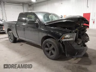 2014 Ram 1500 Express with VIN 1C6RR7FT0ES355096, listed as a IAAI auction lot 41093691 with 154,640 mi miles. Bid and sale history available at carsss.com. Image 1.