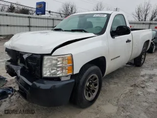 2011 Chevrolet Silverado 1500 Work Truck with VIN 1GCNCPEX4BZ163695, listed as a Copart auction lot 43125695 with 177,429 mi miles and Salvage Title. Bid and sale history available at carsss.com. Image 1.