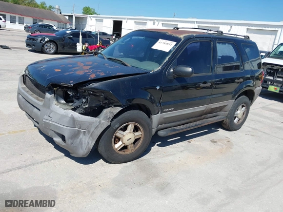 2001 Ford Escape XLT with VIN 1FMYU031X1KF31462, listed as a IAAI auction lot 41784891 with 372,527 mi miles. Bid and sale history available at carsss.com. Image 17.