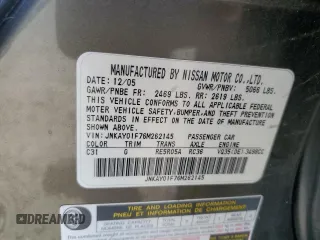 2006 Infiniti M with VIN JNKAY01F76M262145, listed as a Copart auction lot 64446895 with 203,354 mi miles and Salvage title. Bid and sale history available at DreamBid. Image 12.