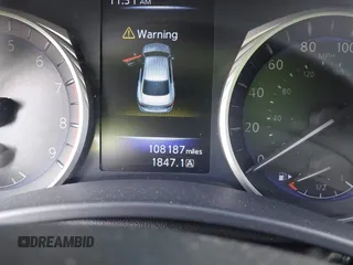 2016 Infiniti Q50 3.0t Red Sport 400 with VIN JN1FV7AR5GM450606, listed as a IAAI auction lot 41614906 with 108,187 mi miles. Bid and sale history available at carsss.com. Image 7.