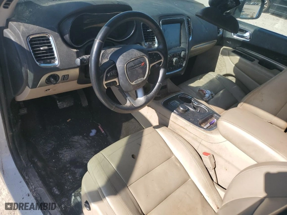 2017 Dodge Durango GT with VIN 1C4RDHDG3HC957721, listed as a Copart auction lot 48498595 with 119,934 mi miles and Clean Title. Bid and sale history available at carsss.com. Image 8.