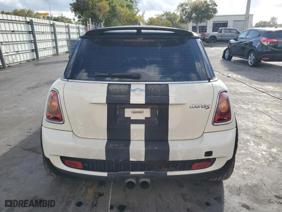 2008 MINI Cooper Hardtop S with VIN WMWMF73538TT88476, listed as a Copart auction lot 46083485 with NaN miles and Clean Title. Bid and sale history available at carsss.com. Image 6.