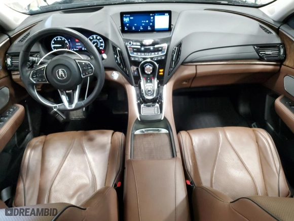 2019 Acura RDX w/Advance Pkg with VIN 5J8TC2H76KL025179, listed as a Copart auction lot 49108485 with 80,877 mi miles and Salvage Title. Bid and sale history available at carsss.com. Image 8.