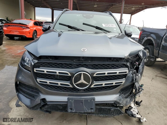 2023 Mercedes-Benz GLS with VIN 4JGFF5KE3PA943840, listed as a Copart auction lot 42343025 with 24,594 mi miles and Salvage Title. Bid and sale history available at carsss.com. Image 5.
