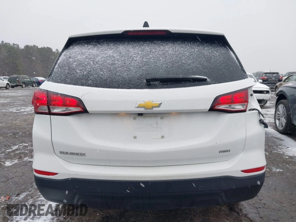 2024 Chevrolet Equinox LS with VIN 3GNAX5EG0RL287768, listed as a IAAI auction lot 41622472 with 13,697 mi miles. Bid and sale history available at carsss.com. Image 16.