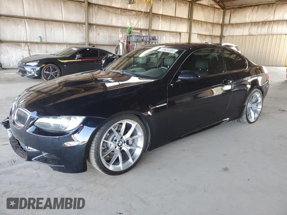 2008 BMW 3 Series M3 with VIN WBSWD93528PY43073, listed as a Copart auction lot 55633365 with 85,950 mi miles and Salvage title. Bid and sale history available at DreamBid. Image 1.