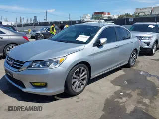 2014 Honda Accord Sport with VIN 1HGCR2F56EA208419, listed as a IAAI auction lot 41936540 with 148,514 mi miles and . Bid and sale history available at DreamBid. Image 17.