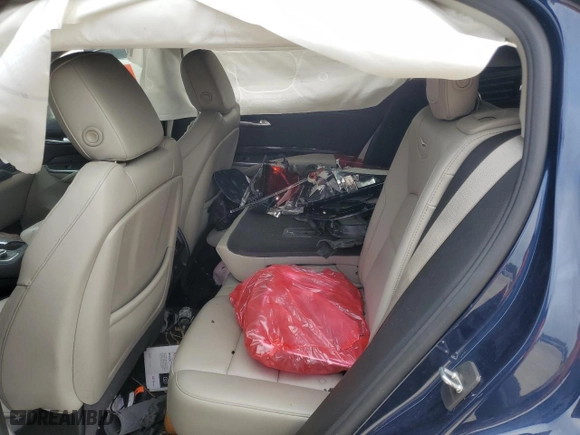 2022 Cadillac XT4 FWD Luxury with VIN 1GYAZAR47NF120348, listed as a Copart auction lot 50187025 with 76,886 mi miles and Non Repairable. Bid and sale history available at carsss.com. Image 11.