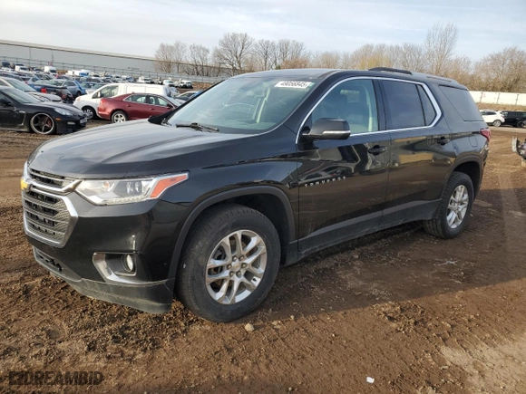 2018 Chevrolet Traverse LT Cloth with VIN 1GNEVGKW7JJ173857, listed as a Copart auction lot 49056845 with 154,989 mi miles and Clean Title. Bid and sale history available at carsss.com. Image 1.