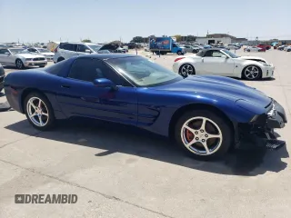 2004 Chevrolet Corvette with VIN 1G1YY22G345106798, listed as a Copart auction lot 61340434 with 45,105 mi miles and Salvage Title. Bid and sale history available at carsss.com. Image 4.