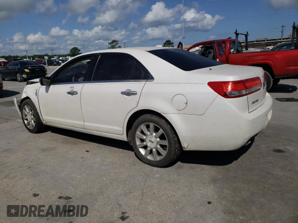 2010 Lincoln MKZ with VIN 3LNHL2GC3AR602314, listed as a Copart auction lot 54420215 with 92,000 mi miles and Salvage Title. Bid and sale history available at carsss.com. Image 2.