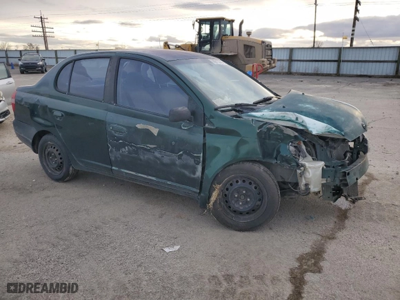 2002 Toyota ECHO with VIN JTDBT123520220105, listed as a Copart auction lot 86913744 with 150,983 mi miles and Salvage Title. Bid and sale history available at carsss.com. Image 4.