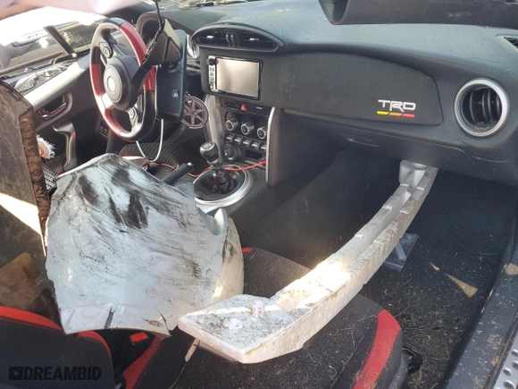 2019 Toyota 86 GT with VIN JF1ZNAE17K9702580, listed as a Copart auction lot 53874964 with 0 mi miles and Salvage Title. Bid and sale history available at carsss.com. Image 8.