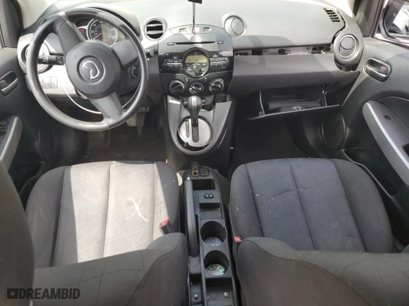 2012 Mazda Mazda2 Sport with VIN JM1DE1KY5C0148273, listed as a Copart auction lot 47045815 with 104,814 mi miles and Salvage Title. Bid and sale history available at carsss.com. Image 8.