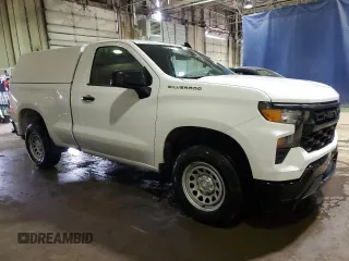 2023 Chevrolet Silverado 1500 Work Truck with VIN 3GCNAAEK6PG351438, listed as a Copart auction lot 51709105 with 138,749 mi miles and Clean Title. Bid and sale history available at carsss.com. Image 4.