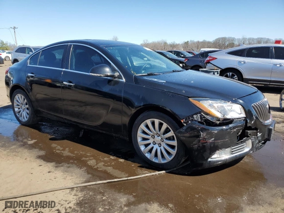 2013 Buick Regal Turbo Premium 2 with VIN 2G4GT5GV6D9212753, listed as a Copart auction lot 49470645 with 76,185 mi miles and Salvage Title. Bid and sale history available at carsss.com. Image 4.