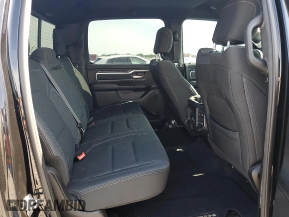 2019 Ram 1500 Big Horn with VIN 1C6SRFFT3KN650053, listed as a Copart auction lot 63852325 with 62,247 mi miles and Salvage title. Bid and sale history available at DreamBid. Image 10.