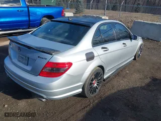 2010 Mercedes-Benz C-Class C 300 Sport with VIN WDDGF8BB5AR126061, listed as a IAAI auction lot 41672702 with 155,136 mi miles. Bid and sale history available at carsss.com. Image 4.