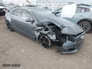 2012 Audi A4 2.0T Premium with VIN WAUBFAFLXCA120656, listed as a IAAI auction lot 42024150 with 151,192 mi miles. Bid and sale history available at carsss.com. Image 1.