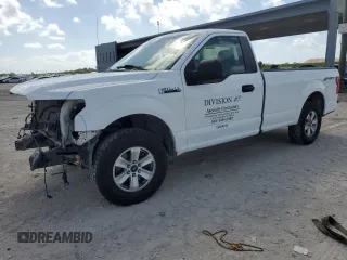 2016 Ford F-150 XL with VIN 1FTMF1C8XGKD85931, listed as a Copart auction lot 51769195 with 182,856 mi miles and Salvage Title. Bid and sale history available at DreamBid. Image 1.