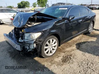 2007 Lexus LS 460 z VIN JTHBL46F275013508, wystawiony jako Copart lot #65202405 z przebiegiem Nie podano mil oraz Szkoda całkowita • Salvage title. Historia ofert i sprzedaży dostępna na DreamBid. Obrazek 1.
