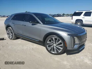 2024 Cadillac LYRIQ Luxury z VIN 1GYKPSRK1RZ104892, wystawiony jako Copart lot #84530244 z przebiegiem 11 537 mil mil oraz Szkoda całkowita • Salvage title. Historia ofert i sprzedaży dostępna na DreamBid. Obrazek 4.