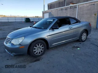 2008 Chrysler Sebring LX with VIN 1C3LC45K38N247814, listed as a Copart auction lot 45515735 with 155,762 mi miles and Salvage Title. Bid and sale history available at carsss.com. Image 1.