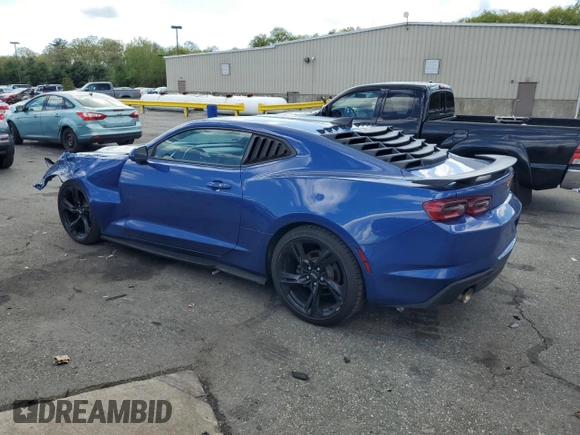 2020 Chevrolet Camaro 1LT z VIN 1G1FB1RS3L0115591, wystawiony jako Copart lot #55382985 z przebiegiem 78 305 mil mil oraz Szkoda całkowita • Salvage title. Historia ofert i sprzedaży dostępna na DreamBid. Obrazek 2.