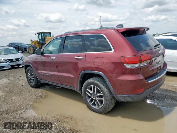 2022 Jeep Grand Cherokee Limited with VIN 1C4RJEBG9NC186848, listed as a Copart auction lot 59087565 with 52,900 mi miles and Salvage title. Bid and sale history available at DreamBid. Image 2.