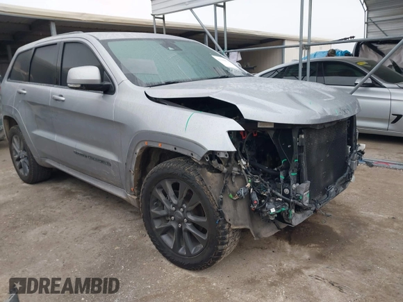 2018 Jeep Grand Cherokee High Altitude with VIN 1C4RJFCG4JC360338, listed as a IAAI auction lot 41250674 with 83,924 mi miles. Bid and sale history available at carsss.com. Image 1.