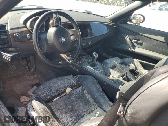 2007 BMW Z4 3.0si with VIN 4USBU53557LW92860, listed as a Copart auction lot 51298935 with Not provided miles and Non repairable. Bid and sale history available at DreamBid. Image 8.