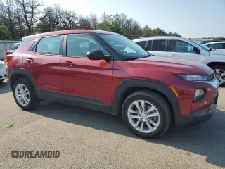 2021 Chevrolet TrailBlazer LS with VIN KL79MMS28MB130150, listed as a Copart auction lot 59362944 with 38,755 mi miles and Salvage Title. Bid and sale history available at DreamBid. Image 4.