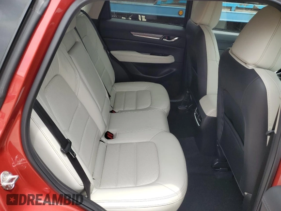 2018 Mazda CX-5 Grand Touring with VIN JM3KFADM8J0444455, listed as a Copart auction lot 59793055 with 60,839 mi miles and Salvage title. Bid and sale history available at DreamBid. Image 10.