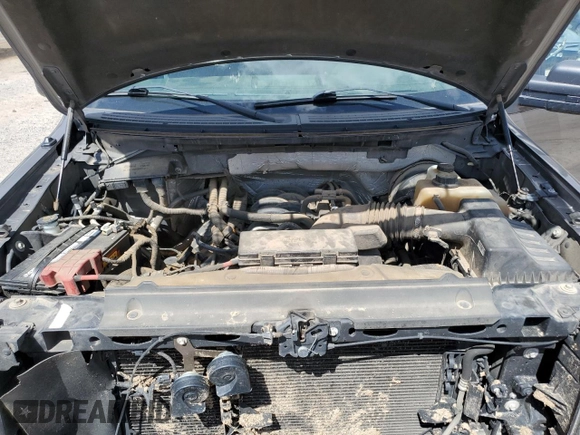 2012 Ford F-150 XL with VIN 1FTMF1CF9CKD87999, listed as a Copart auction lot 56115155 with 217,409 mi miles and Salvage title. Bid and sale history available at DreamBid. Image 11.