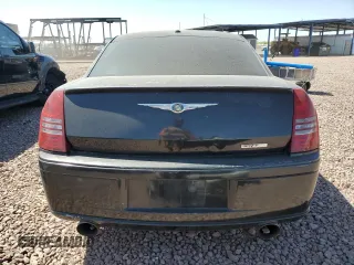2006 Chrysler 300 C SRT8 with VIN 2C3LA73W96H417614, listed as a Copart auction lot 51835524 with 153,575 mi miles and Salvage Title. Bid and sale history available at carsss.com. Image 6.