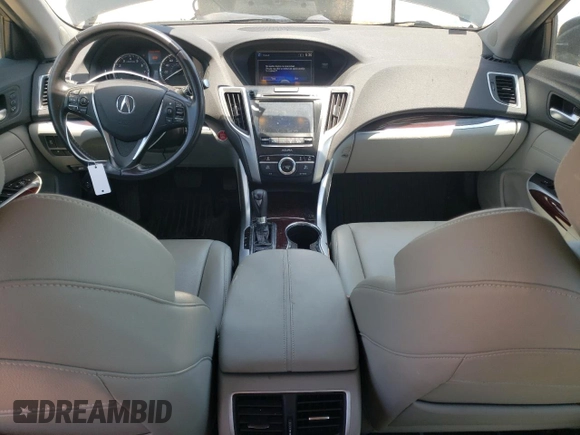 2015 Acura TLX with VIN 19UUB1F37FA023248, listed as a Copart auction lot 56684205 with 95,344 mi miles and Salvage title. Bid and sale history available at DreamBid. Image 8.