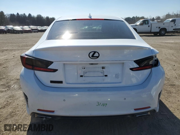 2016 Lexus RC 300 F Sport z VIN JTHSM5BC3G5000653, wystawiony jako Copart lot #47374555 z przebiegiem 113 722 mil mil oraz Szkody całkowita. Historia ofert i sprzedaży dostępna na DreamBid. Obrazek 6.