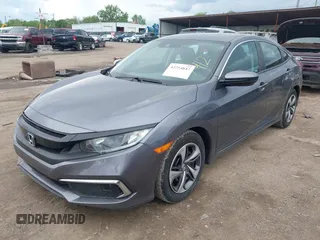 2020 Honda Civic LX z VIN 2HGFC2F62LH547412, wystawiony jako IAAI lot #42254847 z przebiegiem 62 519 mil mil oraz . Historia ofert i sprzedaży dostępna na DreamBid. Obrazek 2.