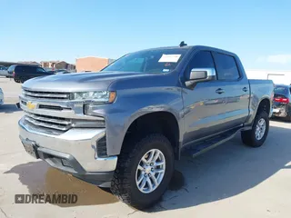 2021 Chevrolet Silverado 1500 LT with VIN 3GCPWCED0MG426296, listed as a IAAI auction lot 42032758 with 45,423 mi miles and . Bid and sale history available at DreamBid. Image 2.